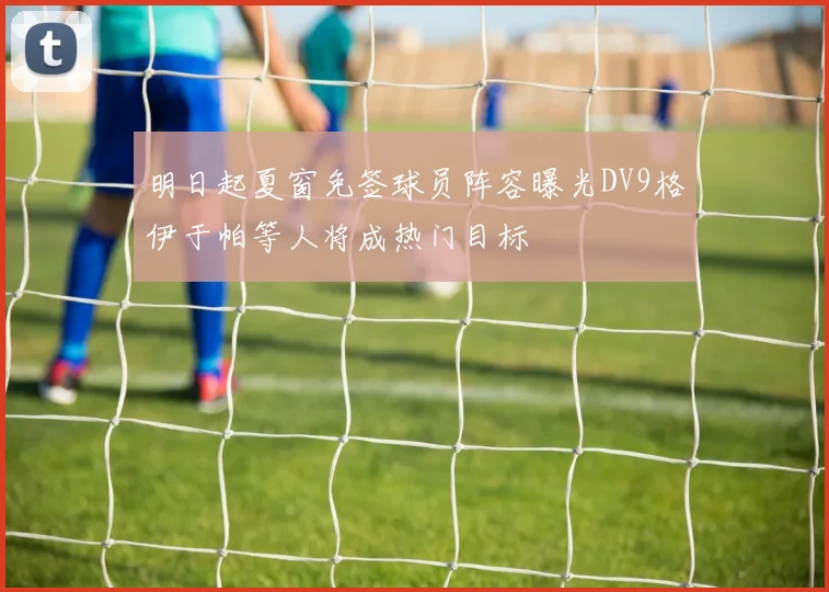 明日起夏窗免签球员阵容曝光DV9格伊于帕等人将成热门目标